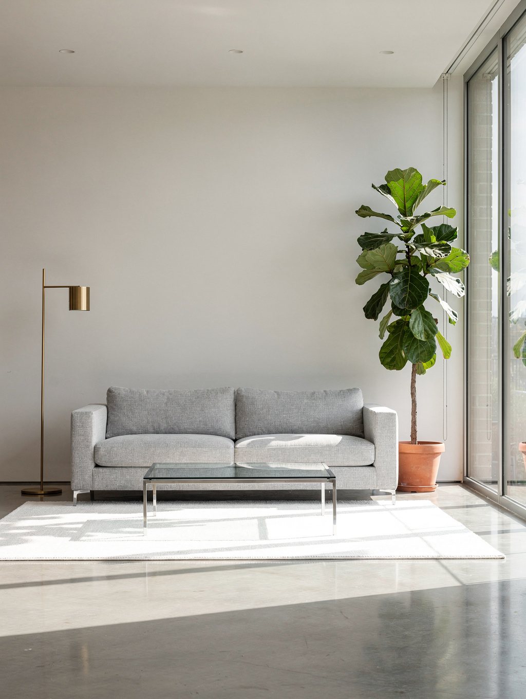 Sala de estar con diseño moderno